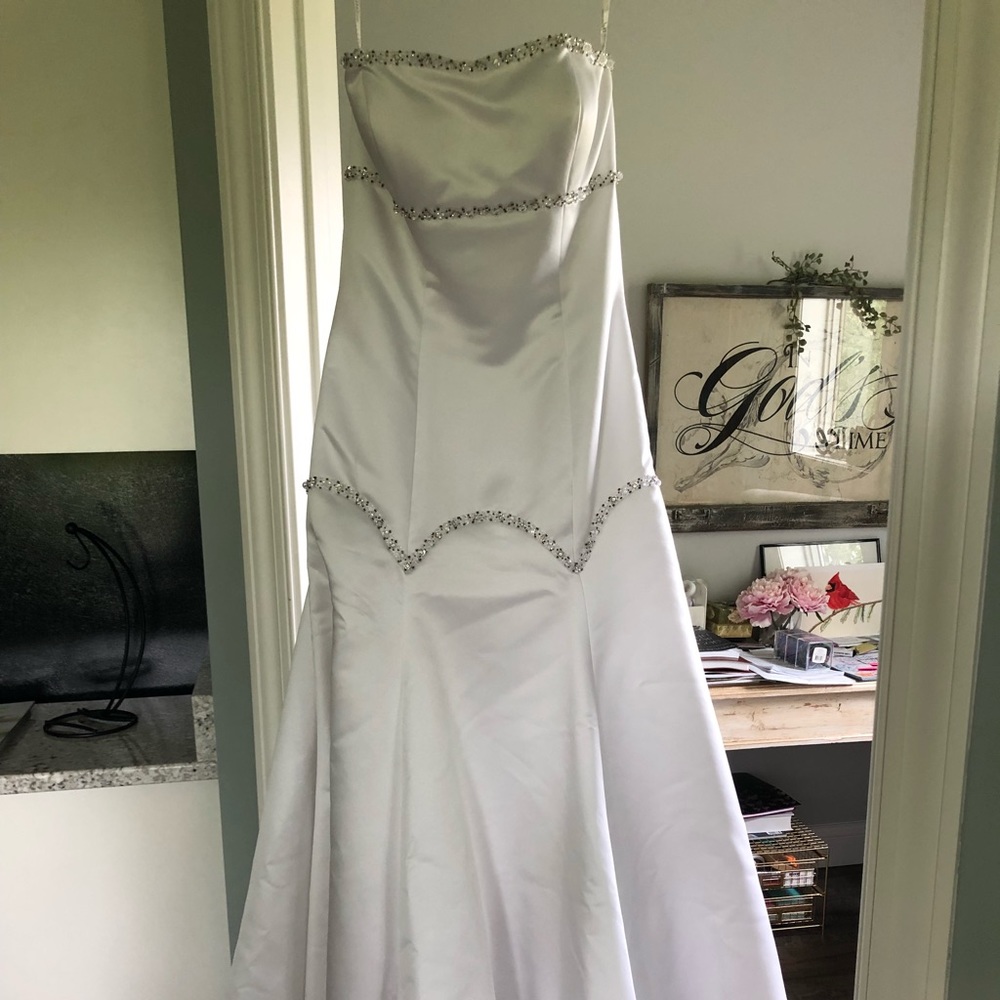New Winnie Couture White Ivory Wedding Dress